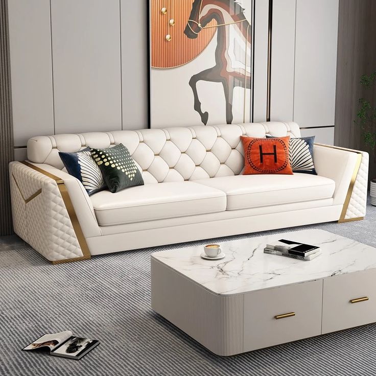 مفروشات 35 New Model Sofa 2024 Drapes park