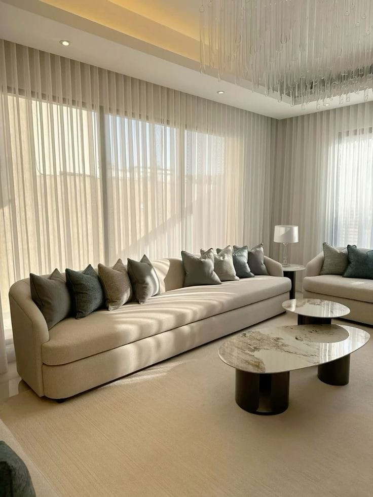 تفصيل كنب بالرياض – تصاميم فاخرة وجودة عالية مع Drapes Park 10 Tagam Sofa